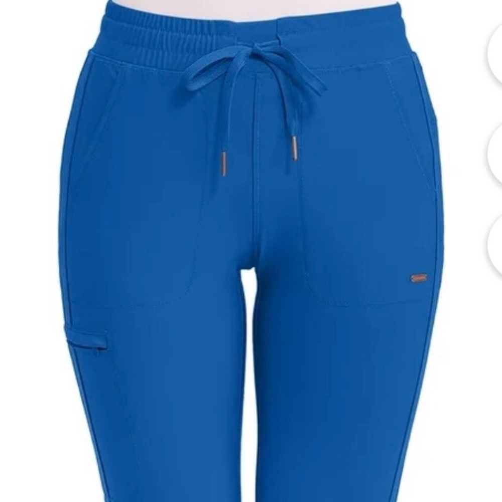 Women’s Cherokee Blue crop Scrub Pants.NWOT.MP